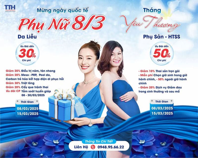 Chi Tiết Ưu Đãi Khoa Da Liễu