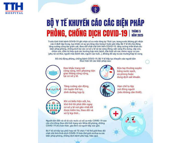 Biện pháp phòng ngừa khuyến cáo