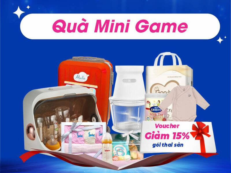 Cơ hội tham gia minigame vui nhộn để nhận giải thưởng cực giá trị