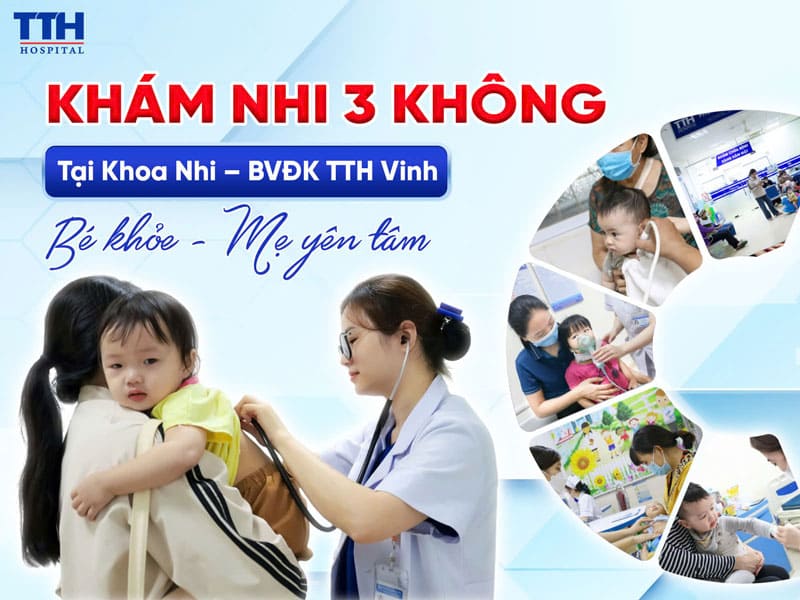 Khám Nhi 3 KHÔNG Tại Khoa Nhi
