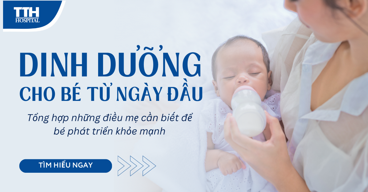 Dinh Dưỡng Cho Bé Từ Ngày Đầu