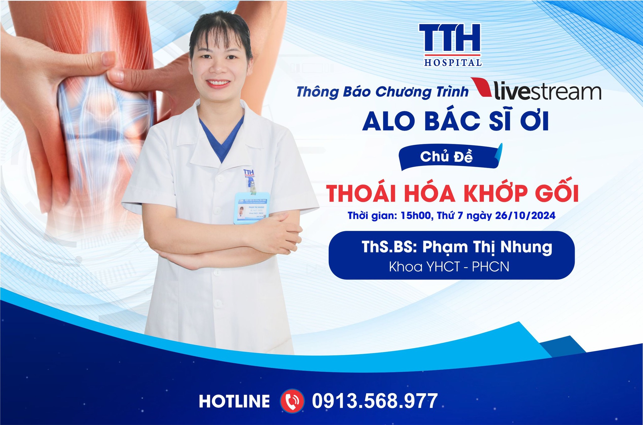 Thoái Hóa Khớp Gối: Nguyên Nhân, Triệu Chứng và Giải Pháp Từ Chuyên Gia Trong Chương Trình ALO BÁC SĨ ƠI