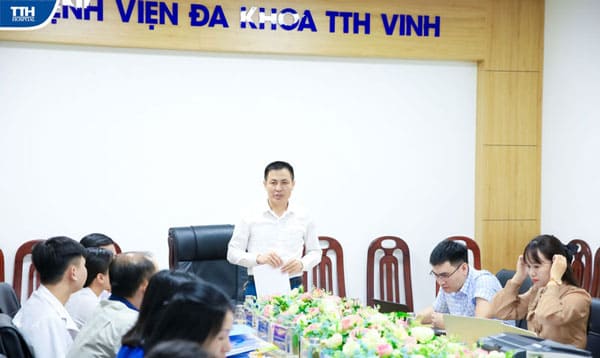 Bệnh viện đa khoa tth vinh đón tiếp đoàn kiểm tra đánh giá chất lượng bệnh viện và khảo sát sự hài lòng năm 2024